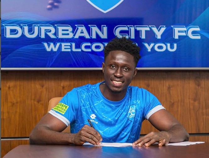 Fredrick Asare, gardien ghanéen, s’engage avec Durban City FC pour la saison 2025/26