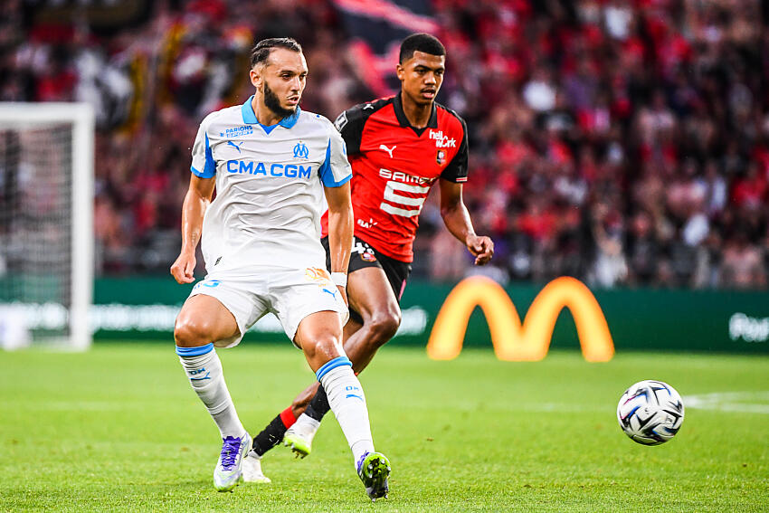 Ligue 1: Rennes-Marseille 1-0: Aït Boudlal & Faye neutralisent Aubameyang et Gouiri