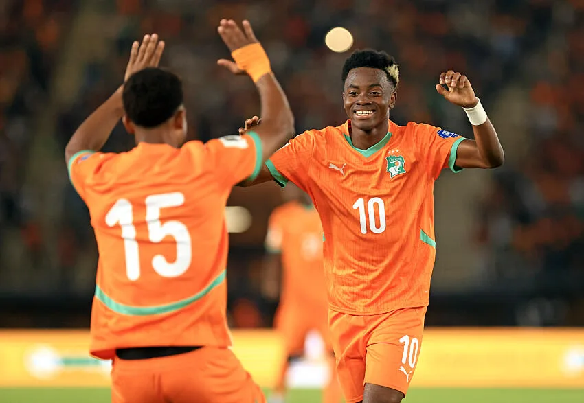 Simon Adingra marque un but décisif durant les qualifications pour la Coupe du Monde 2026