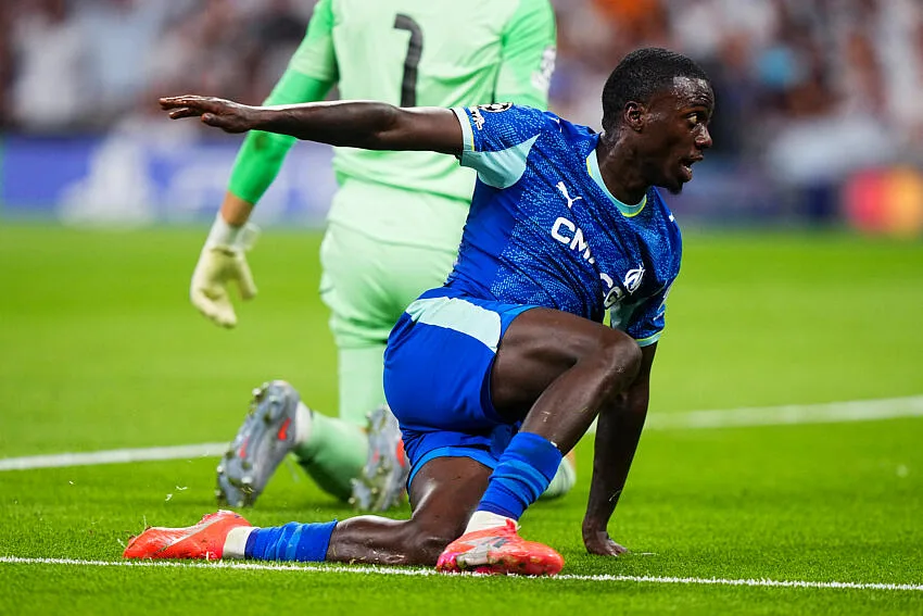 Weah illumine le début de match de l’OM face au Real Madrid